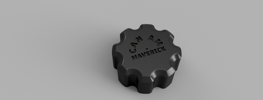 can am Maverick carburant réservoir casquette gaz pièces 3d print model - Mito3D