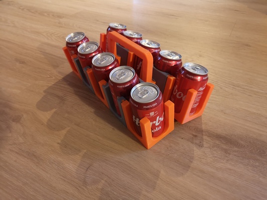 pouvez titulaire soutien accueil maison bière soda 3d print model - Mito3D