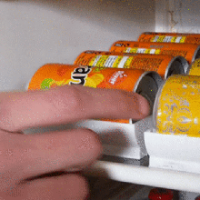 porta-dispensador a casa cerveja soda bebida distribuidor organizador podem frigorífico geladeira 3d print model - Mito3D