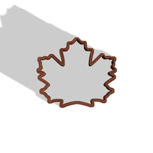 canadese lama taglierina polimerico argilla gioielleria costume biscotti orecchini collana forno 3d print model - Mito3D