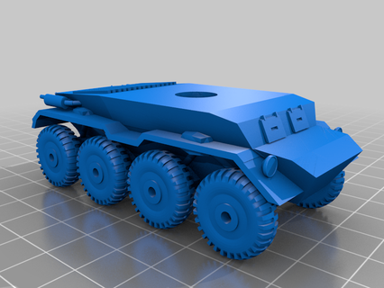 canadian wolf armored car prototipe Tools army sgm 3d printing 3d print model - Mito3D