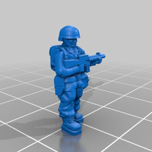 canadians late cold war era 1 100 art people soldier canadian 15mm scale 3d print model - Mito3D