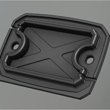 canam atv brake fluid reservoir cap tool lid cover 3d print model - Mito3D