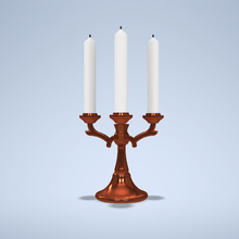 candelabro candelabra chandelier candlestick 3d print model - Mito3D