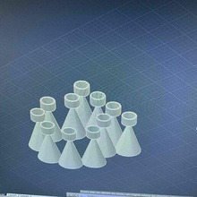 candelabros soportes 3d print model - Mito3D