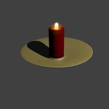 candle art toy 3d print model - Mito3D