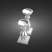 candle 3d print model - Mito3D