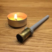 candela estintore 45 acp gaget tè luce arredamento 3d print model - Mito3D