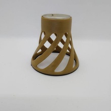 candela titolare supporto piatto più caldo candeliere 3d print model - Mito3D