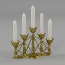 candle holder home 3d print model - Mito3D