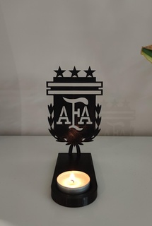 candela titolare supporto argentina2 casa argentina messi maradona calcio Qatar Nonno fifa 2022 campione 3d print model - Mito3D