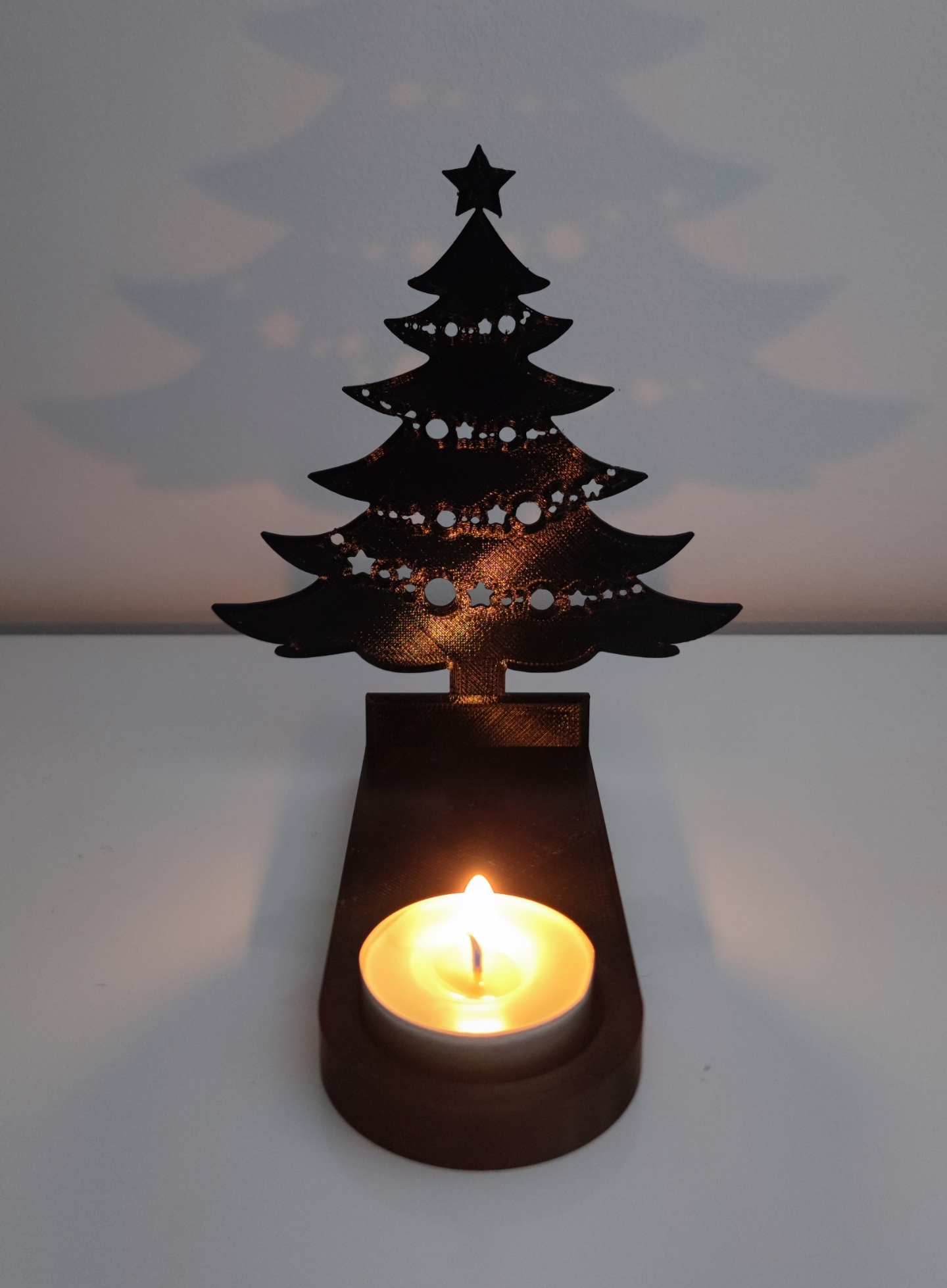 candle holder - sapin noel Home christmas tree party decoration trend new mode interior 3D print model - Mito3D
