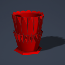 candle holder 76mm 3d print model - Mito3D
