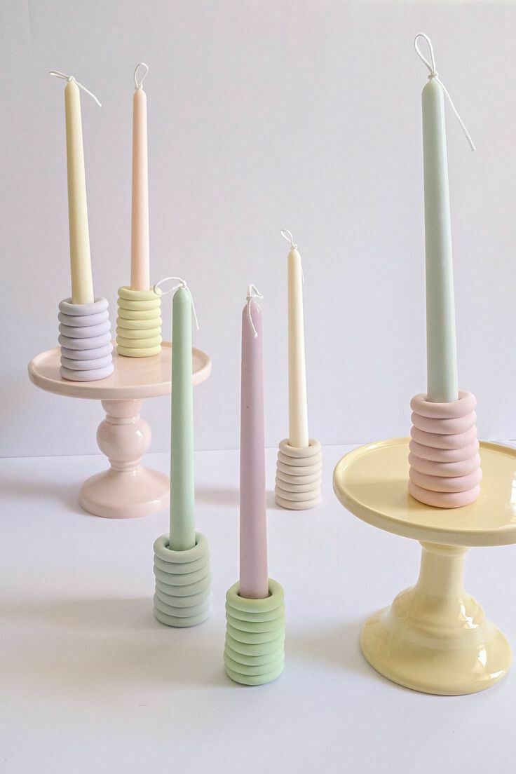 candela incontro titolare supporto partite candele contenitore Home decor decorazione casa 3D print model - Mito3D