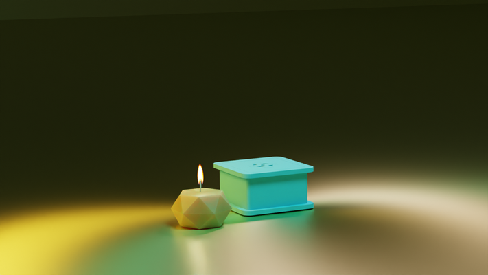 vela molde hexágono cera candel velas candelabros ligero artesano 3d print model - Mito3D
