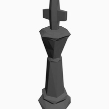 candela muffa scacchi fallimento candele 3d print model - Mito3D