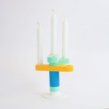 candle scramble candelabra home 3d print model - Mito3D