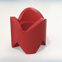 vela apoyo geometría art solidwoks 3d print model - Mito3D