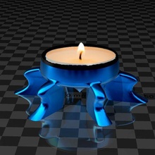 candle tealight stand art decor 3d print model - Mito3D