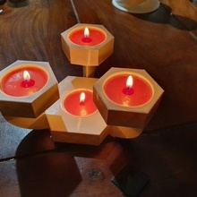 candlelight 3d print model - Mito3D