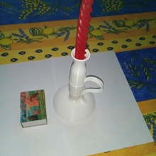 candlestick home 3d print model - Mito3D
