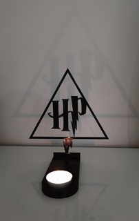 Leuchter Harry Töpfer Zuhause Haus Kerze Halter Unterstützung Dekoration Lampe Licht Neu Schatten Schmuckstück 3d print model - Mito3D