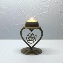 candela cuore casa La stampa 3d supporto di la resina epossidica regalo in vetro colorato tanyaakinora il giorno san valentino regali 3d print model - Mito3D