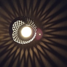 castiçal ninho reticular candelabro vela suporte bastão casa mobília presente luz chama 3d print model - Mito3D