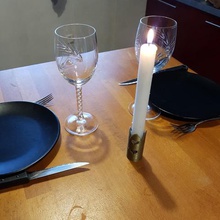 castiçais a casa tendência querida paisagem castiçal jantar romântico valentine o dia dos namorados decoração de mesa ouro sabor artística 3d print model - Mito3D