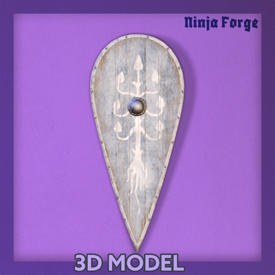 arbre bougies bois bouclier jeu sorcier magie personnel l'assistant mage main bague albinaurique pierre scintillante arme 3d print model - Mito3D