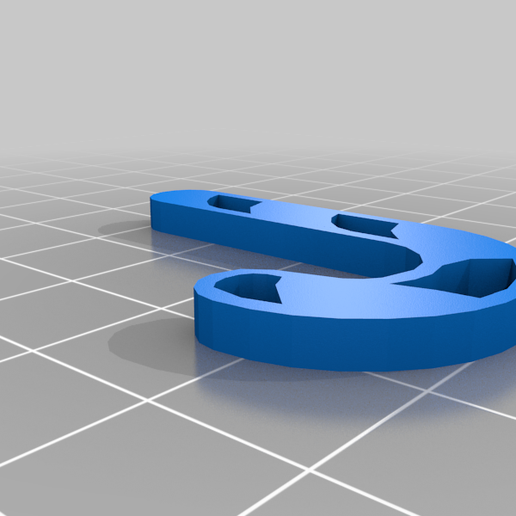 candy cane font 3D print model - Mito3D
