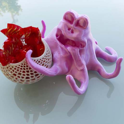 doce monstro impressao 3D 3D print model - Mito3D