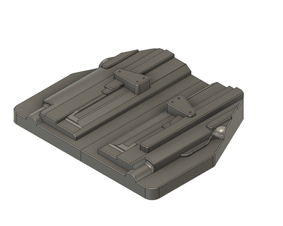 canik mc9 olight valkyrie mini pistol gun kydex holster mold 3d print model - Mito3D