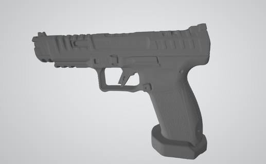 canik sfx rakip gerçek boyut taramak araçlar kydex kalıba dökmek silah 3d print model - Mito3D