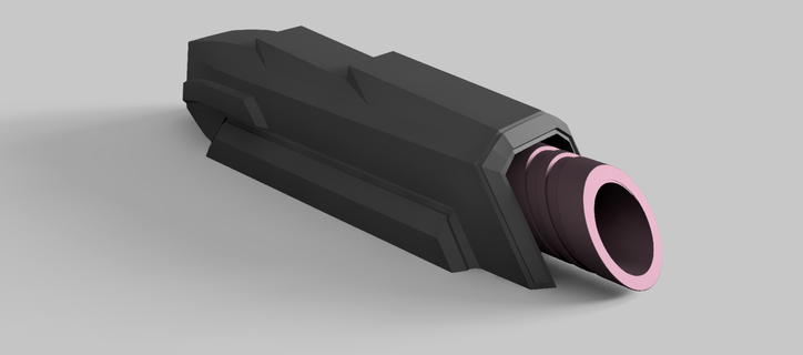 cannone braccio cyrax settore mk1 3d print model - Mito3D
