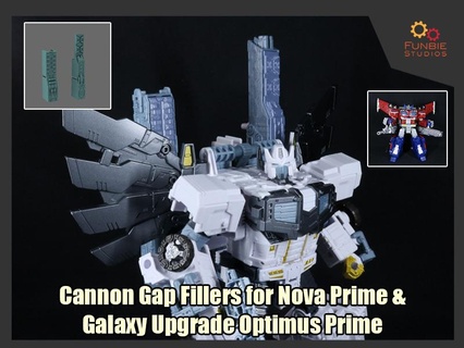 cannon gap fillers transformers nova prime & galaxy upgrade optimus 3d print model - Mito3D