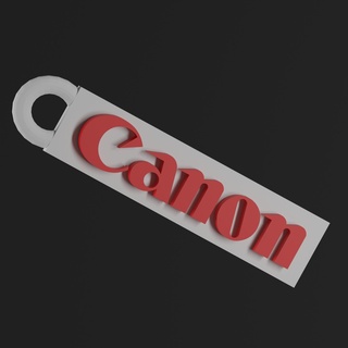 canon porte clés 3d print model - Mito3D