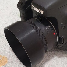 canon 50mm stm capuche gadget caméra 3d print model - Mito3D