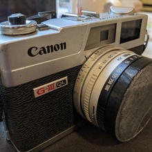 canon canonet ql17 g-iii lens cap giii lenscap cover camera 3d print model - Mito3D