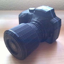 canon eos 350d model art scans replicas uam sketchup reprap plastic valley camera 3d 3d print model - Mito3D