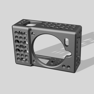 canon eos cage 3d print model - Mito3D