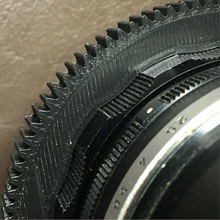 cânone fl 135mm f25 Segue foco engrenagem gadget lente 3d print model - Mito3D