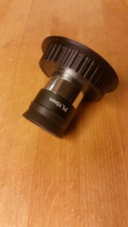 cânone tampa lente telescópio 125 ocular adaptador 3d print model - Mito3D