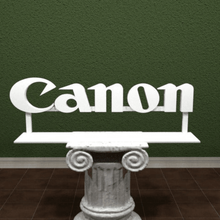 canon logo art signs logos standing easy print eas cameras camera awesomea 3dpicks 3d print model - Mito3D