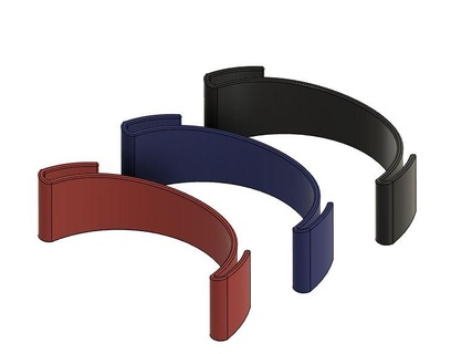 cap curved band visor bender scope hat 3d print model - Mito3D