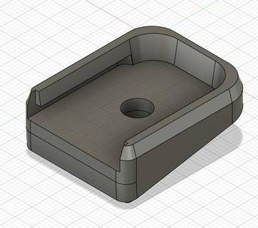 capa base pad Tools hi airsoft 3d print model - Mito3D