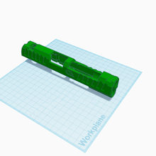capa cutout slide 3d print model - Mito3D