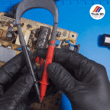 capacitor descarregador fácil faça teste conduz ferramenta eletrônicos medida sonda reparar 3d print model - Mito3D