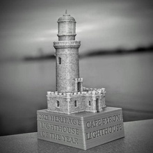 Kap byron Leuchtturm Architektur iala Bucht Versand Boote Erbe 3d print model - Mito3D
