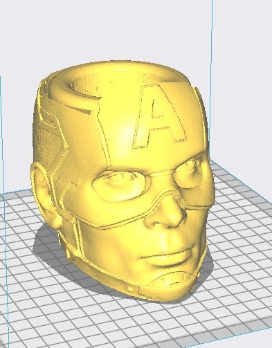 capitano America compagno argentina zucche argentino Uruguay yerba 3D print model - Mito3D